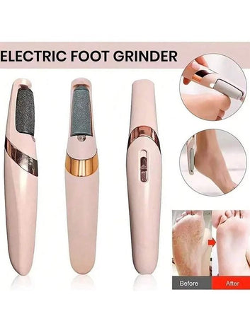 Pretty Girl Flawless Pedicure Electronic Tool - Gentle and Effective Foot Care for Removing Dead Skin, Calluses, and Achieving Salon-Smooth Feet